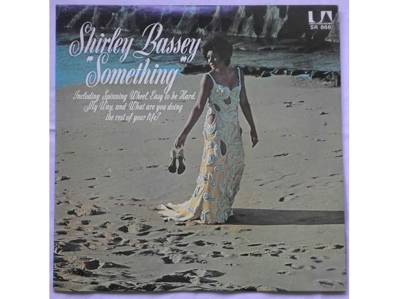 SHIRLEY BASSEY — SOMETHING ( Japan Press !!! ))