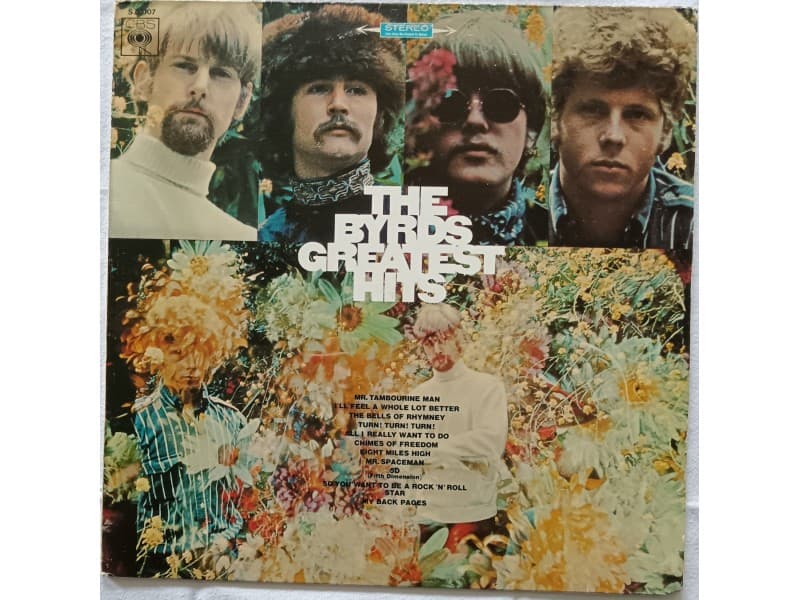 THE BYRDS — GREATEST HITS ( Holland Press !!!)