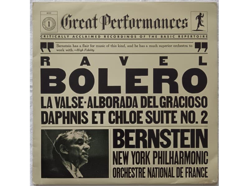 Ravel, Bernstein, New York Philha.orchestra — Bolero