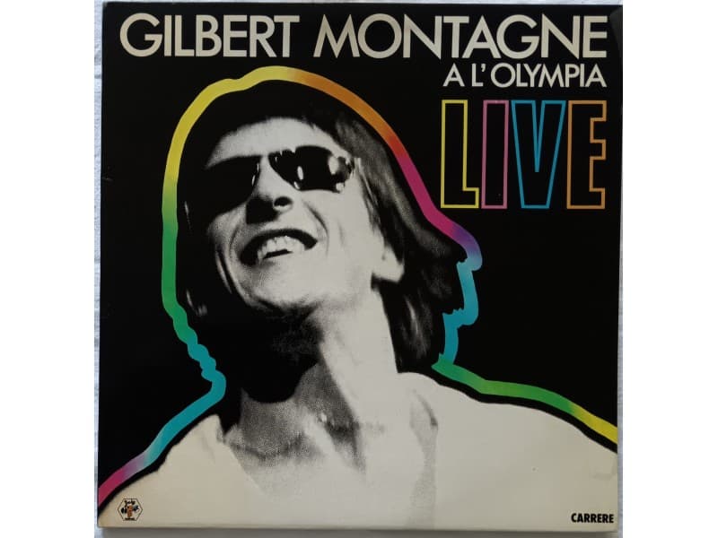GILBERT MONTAGNE — 2LP LIVE A L`OLYMPIA