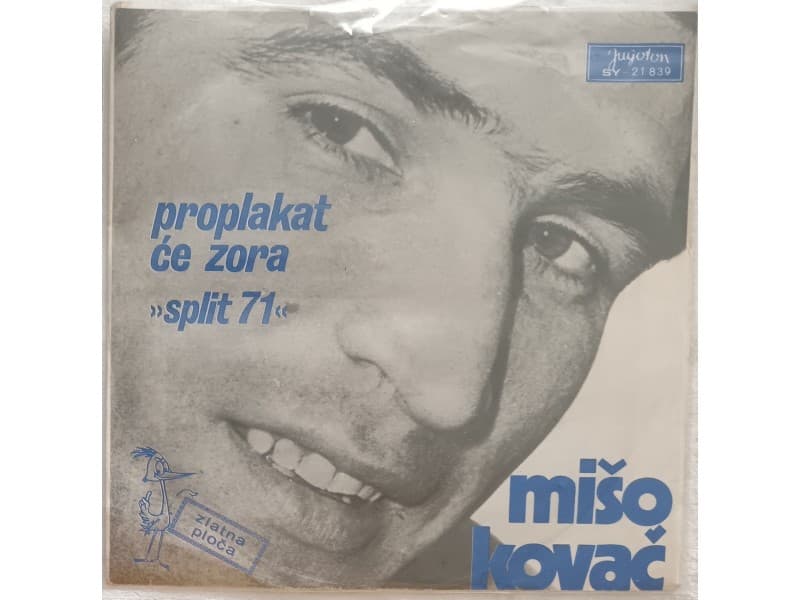 MISO KOVAC — PROPLAKAT CE ZORA