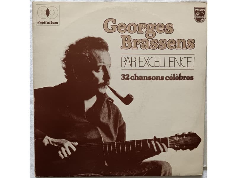 Georges Brassens — 2LP Par excellence! 32 chansons