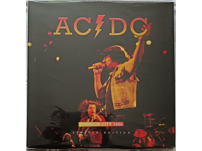 AC / DC — 2LP JOHNSON CITY 1988 ( Novo !!! )