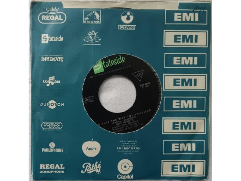 TONY CHRISTIE — ( Is this the way to) Amarilo