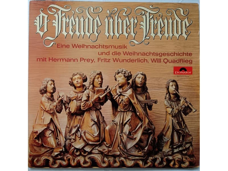 Hermann Prey,Fritz Wunderlich,W.Quadflieg — O Freude Ub