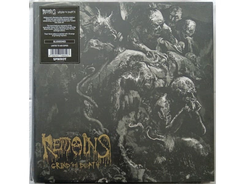 REMAINS — GRIND `TIL DEATH ( Novo !!!)