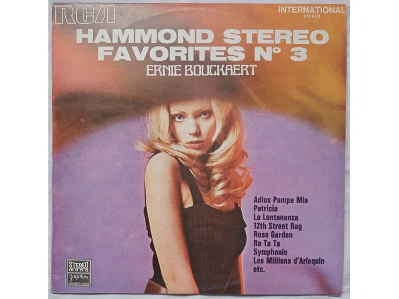 ERNIE BOUCKAERT — Hammond stereo favorites No 3
