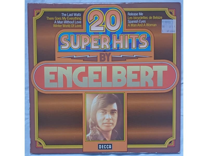 ENGELBERT HUMPERDINCK — 20 SUPER HITS (Mint !!!)