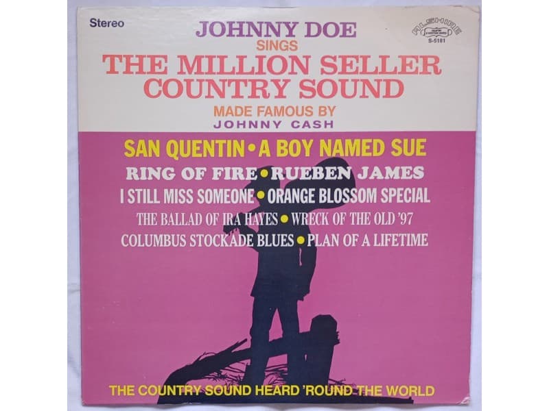 Johnny Doe — Sings the million seller country sound