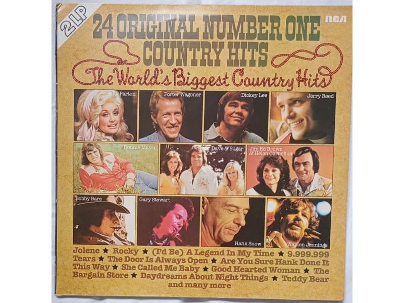 Various — 2LP 24 Original number one country hits