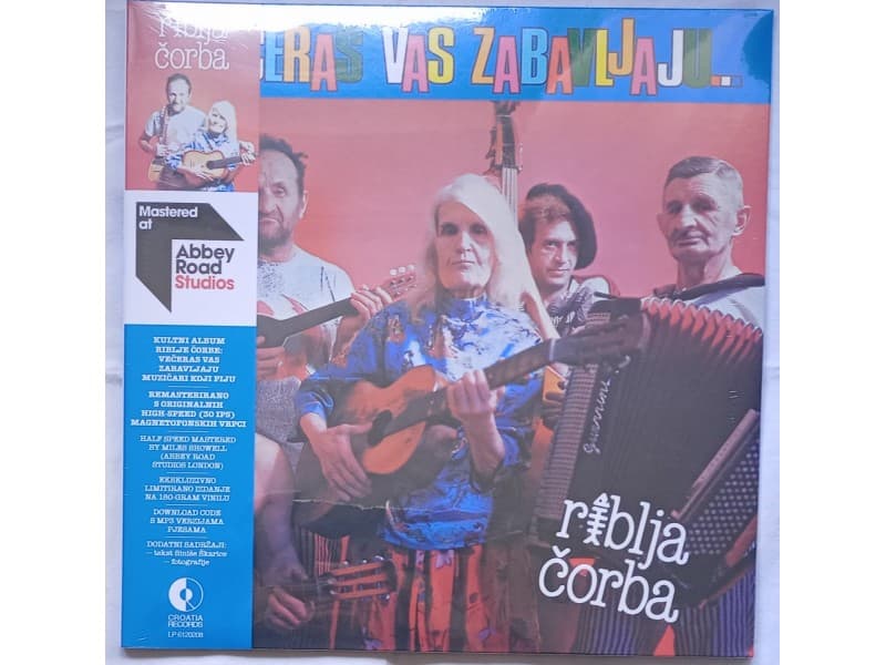 Riblja Corba -Veceras Vas zabavljaju muzicari koji piju — —