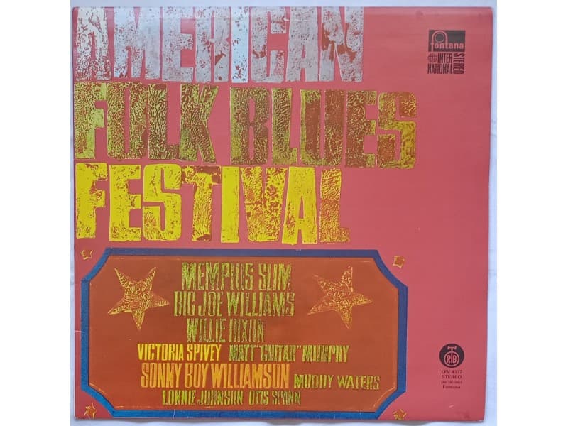VARIOUS — AMERICAN FOLK BLUES FESTIVAL