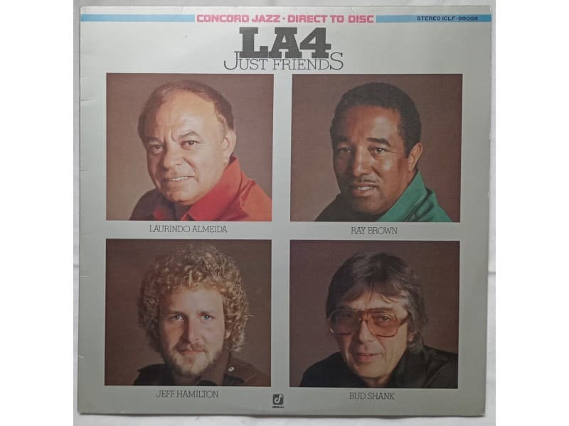 L . A . 4 — JUST FRIENDS ( Japan Press !!!)