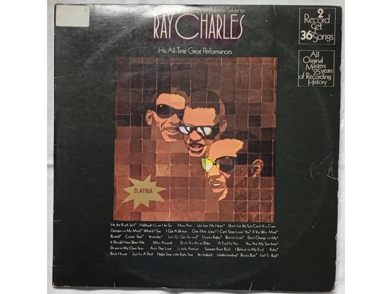Ray Charles — 2LP A 25th anniversary in show business..