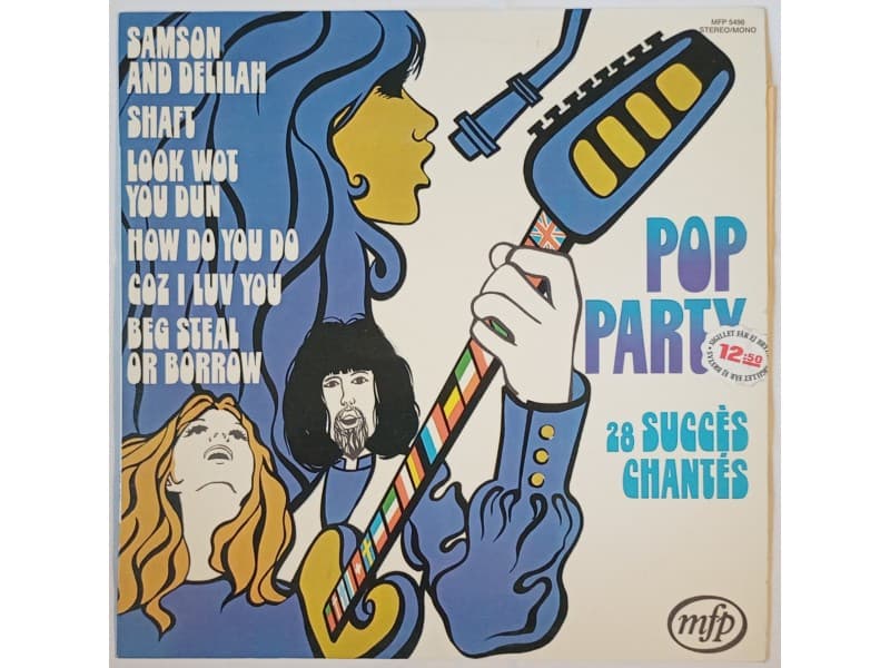 Unknown Artist — Pop Party - 28 Succes chantes