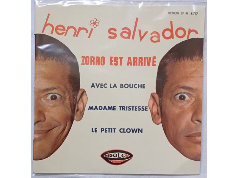 HENRI SALVADOR — AVEC LA BOUCHE (Mint !!!)