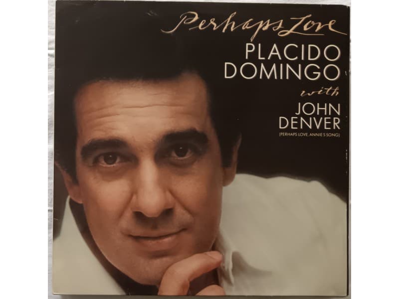 Placido Domingo with John Denver — Perhaps love