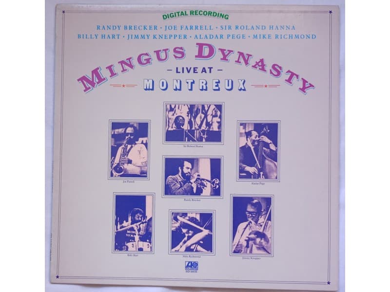 MINGUS DYNASTY — LIVE AT MONTREUX (U.S.A.Press)